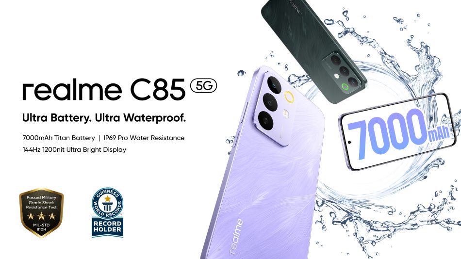 Realme C85 Ditawarkan Di Malaysia Pada Harga Bermula RM749