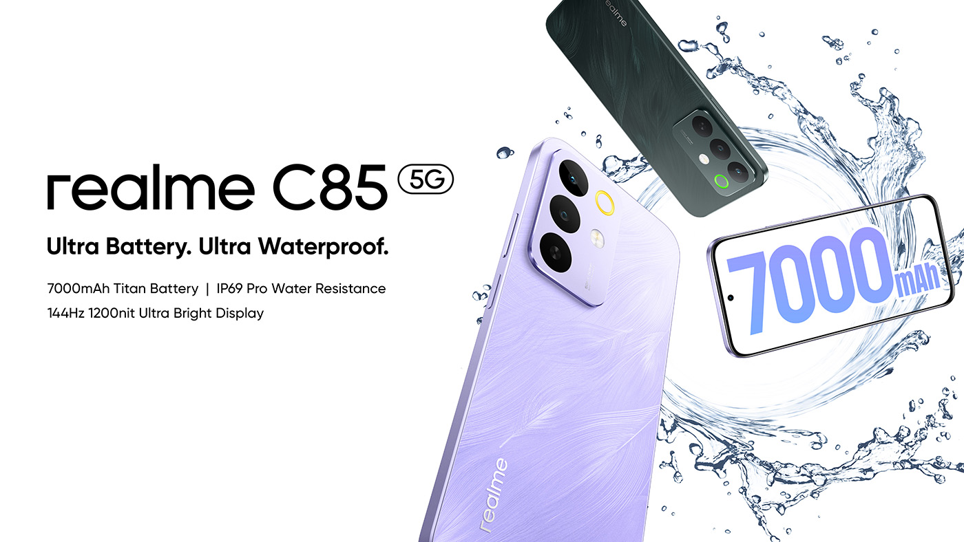Realme C85 series officially launched in Malaysia, priced from RM749