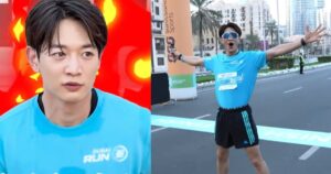 #SHOWBIZ: Idol athlete: SHINee's Minho sprints to victory in Dubai Run