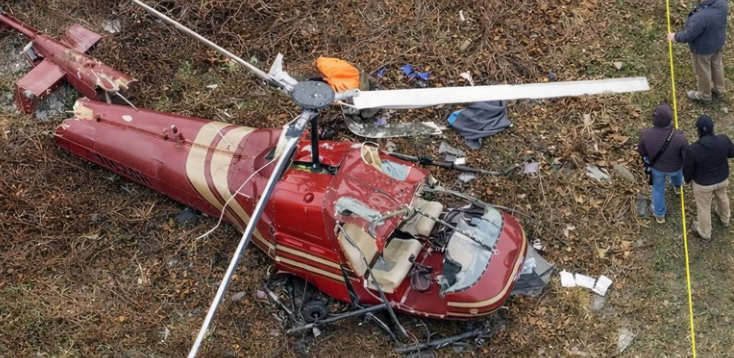 Seorang maut helikopter terhempas di New Jersey