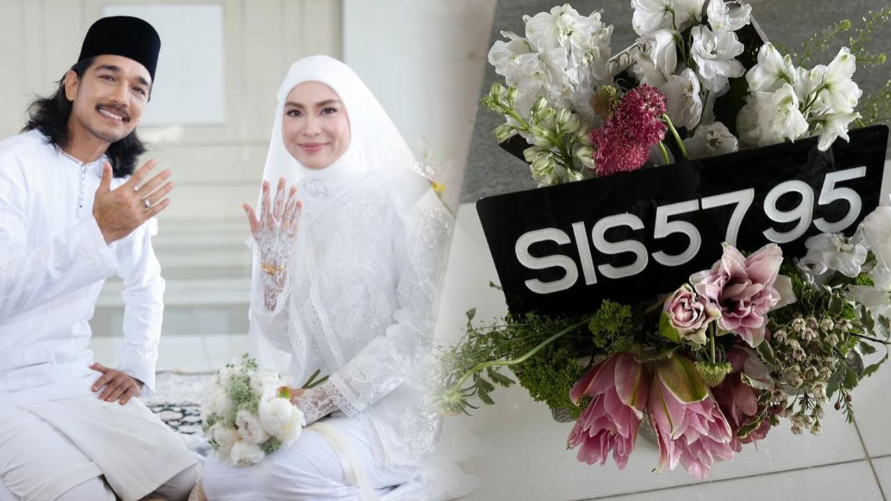 Sissy Imann sah bergelar isteri, terima hantaran nombor plat ‘SIS5795’