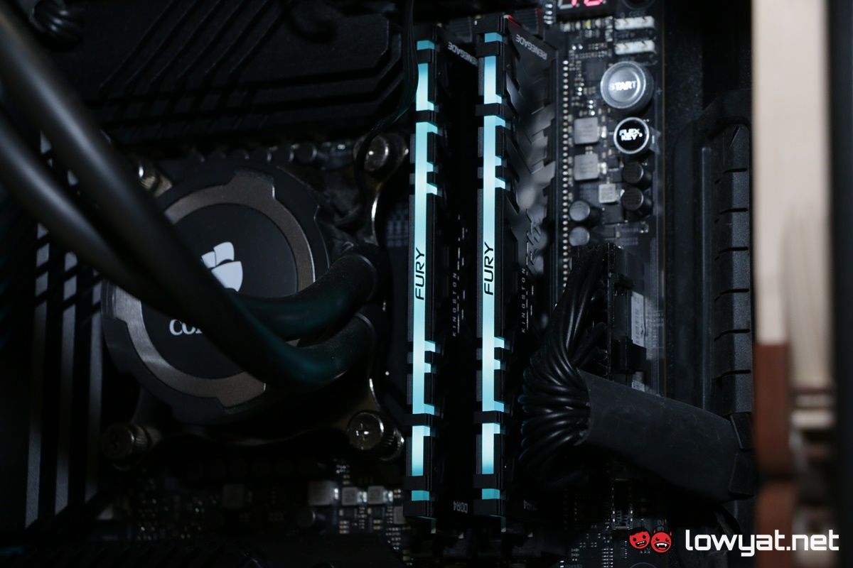 Kingston Fury Renegade DDR4-4600MHz RAM.