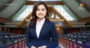 TV3 Menggunakan Pengacara AI Bernama Sofea