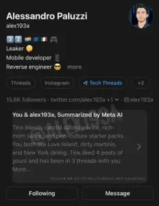 Threads Menguji Ciri Ringkasan AI Untuk Mudahkan Kenali Profil Pengguna