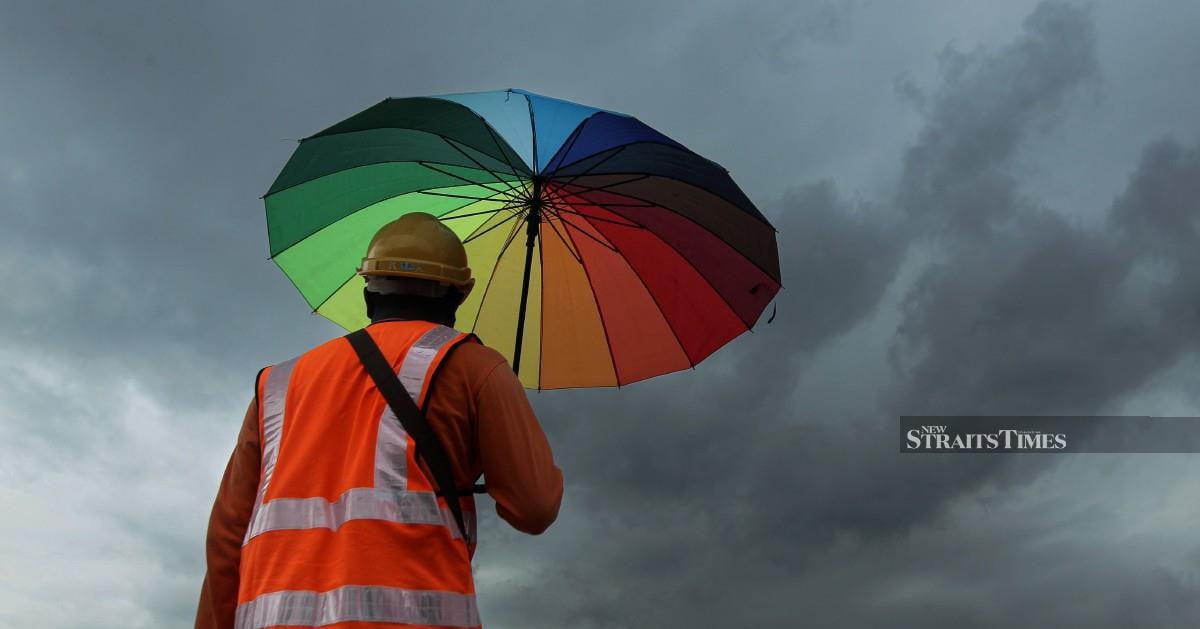Thunderstorms, heavy rain warning in several states until 5pm