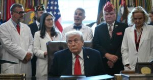 Trump calls on white men to file discrimination claims