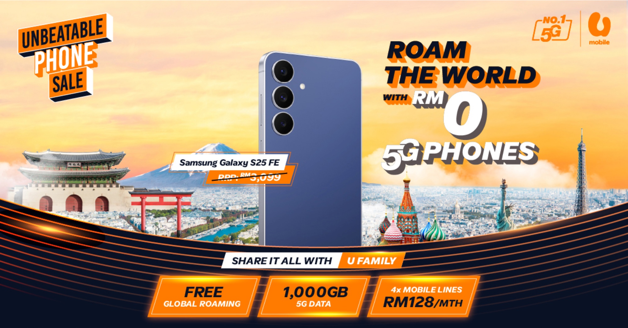 u mobile unbeatable phone sale 2025