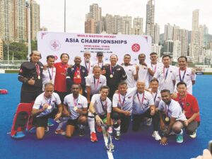 Vets win Asia Cup gold medals