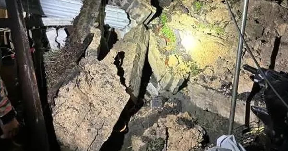 Water, debris from ECRL site contributed to landslide, says resident