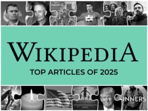Wikipedia Umum 4.6 Bilion Jam Dihabiskan Pelawat Sepanjang 2025 dan 20 Artikel Paling Popular