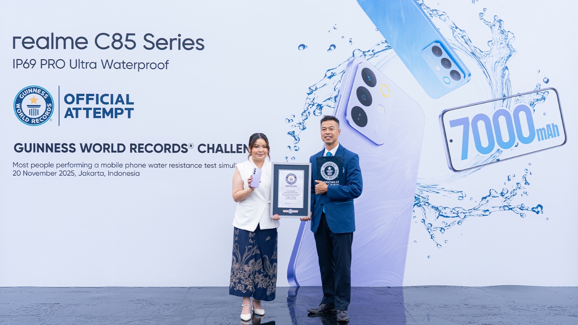 realme C85 Guinness World Record