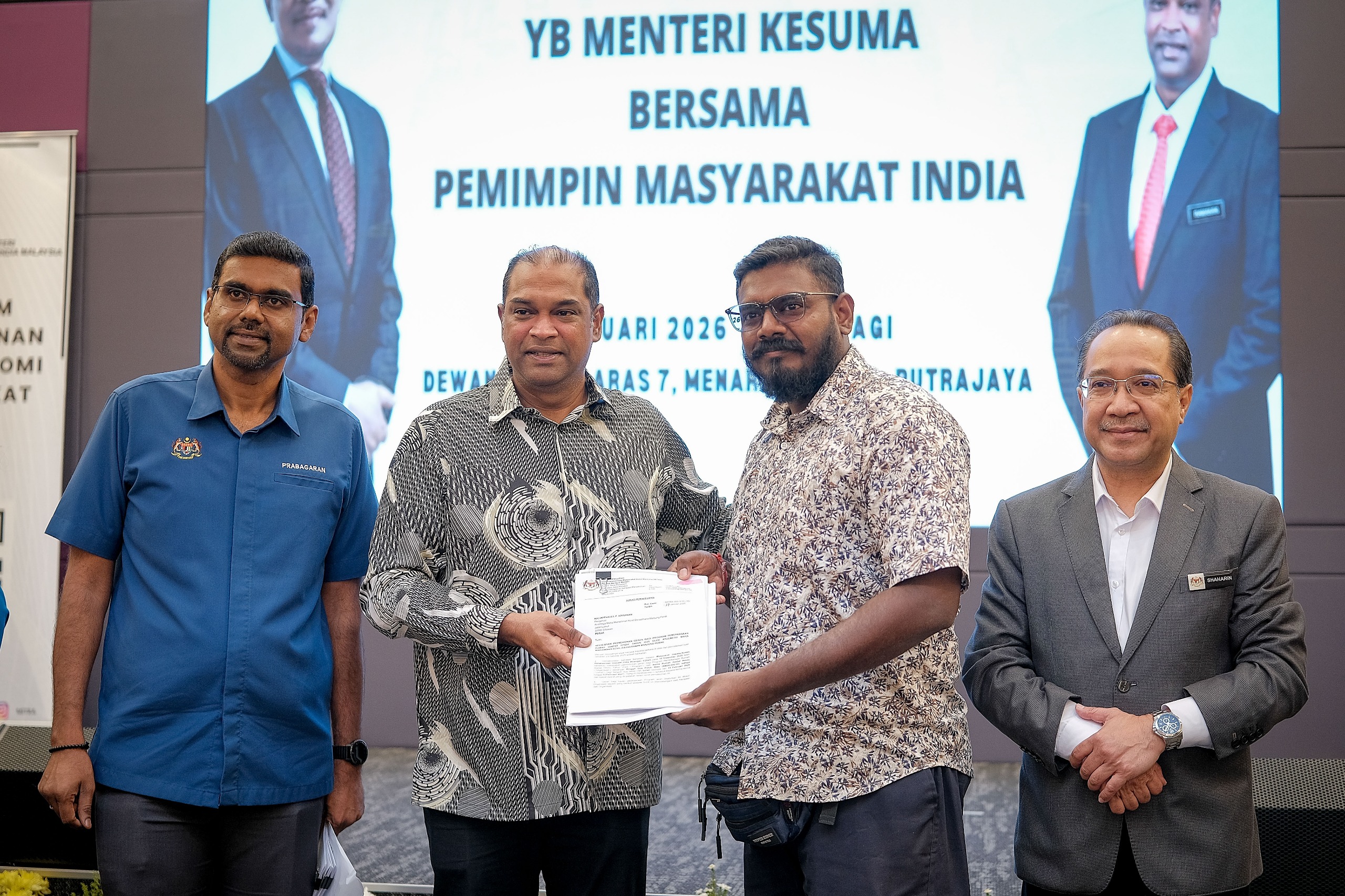 155 kuil terima bantuan kewangan RM3.1 juta