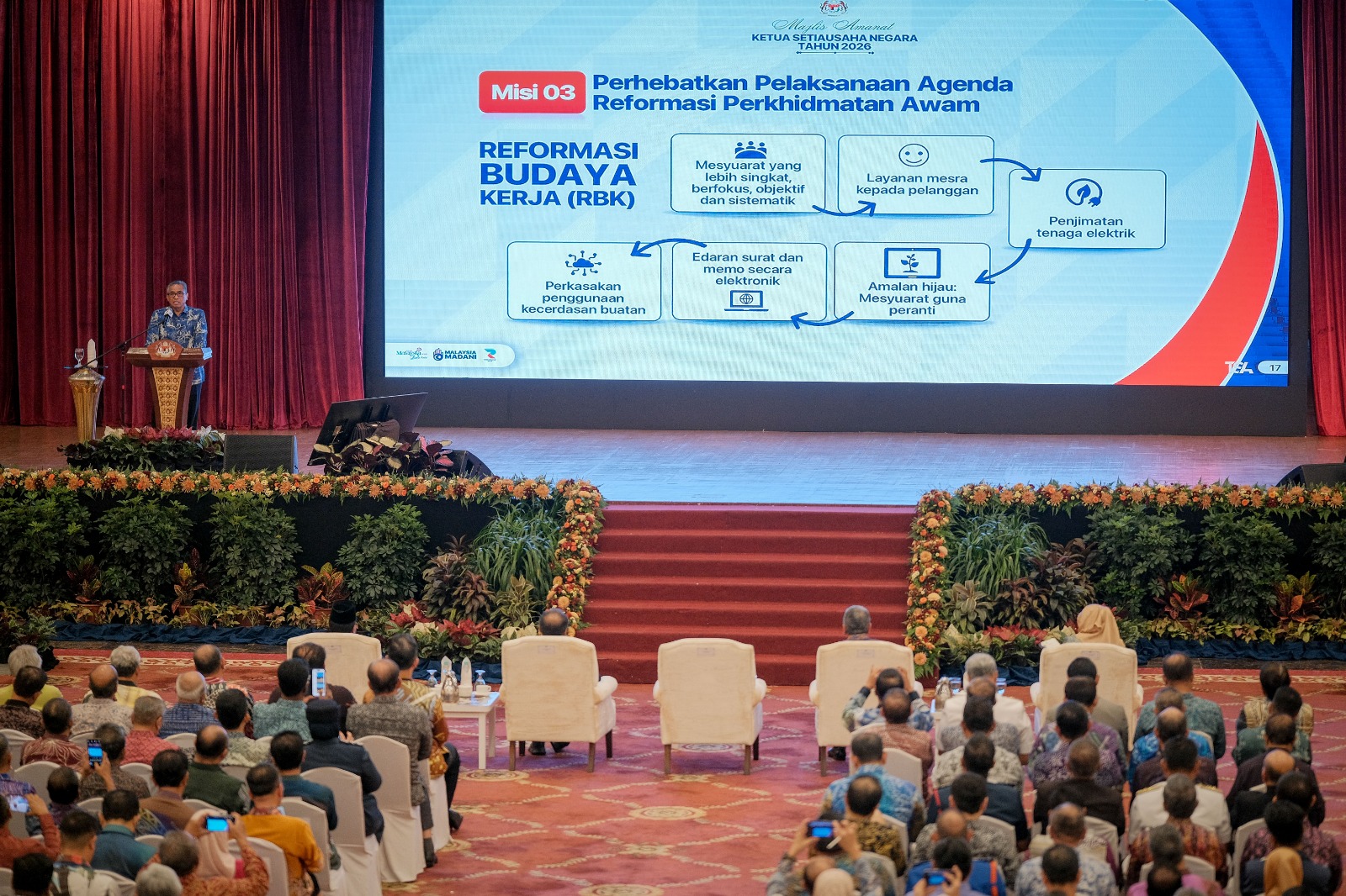 500 projek Reformasi Karenah Birokrasi mesti selesai tahun ini