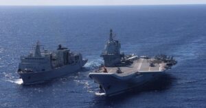 A region on a knife edge