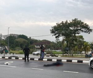 Anggota polis maut kemalangan dalam perjalanan ke tempat kerja