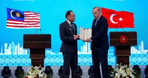 Anwar conferred Turkiye's Order of the Republic