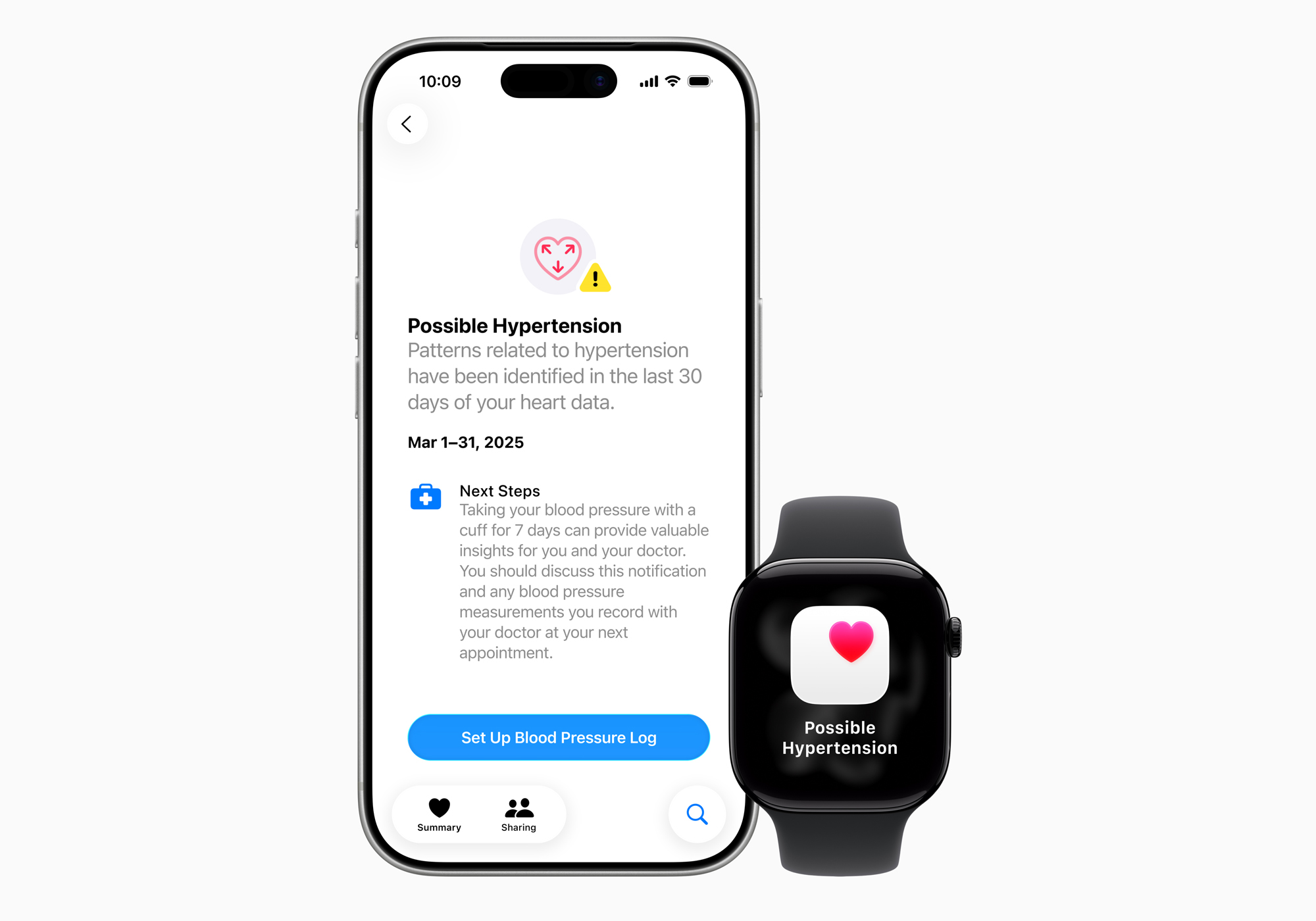apple watch new hypertension notifications feature