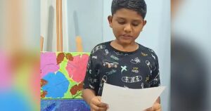 Boy with autism thanks PM for free education