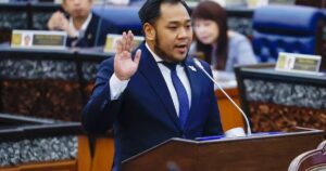 Bung’s son Naim sworn in as Kinabatangan MP