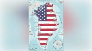 Denmark rebukes Trump aide's wife over US-flag Greenland image