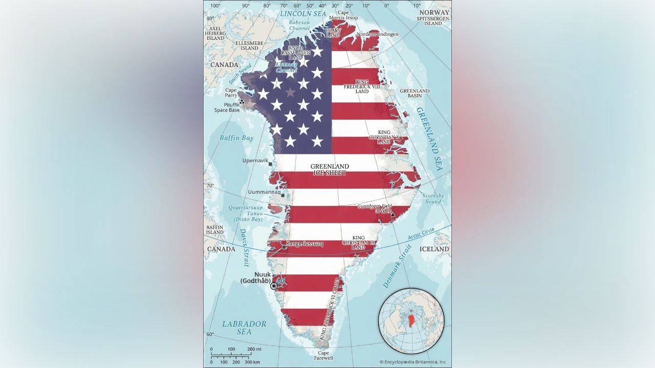 Denmark rebukes Trump aide's wife over US-flag Greenland image