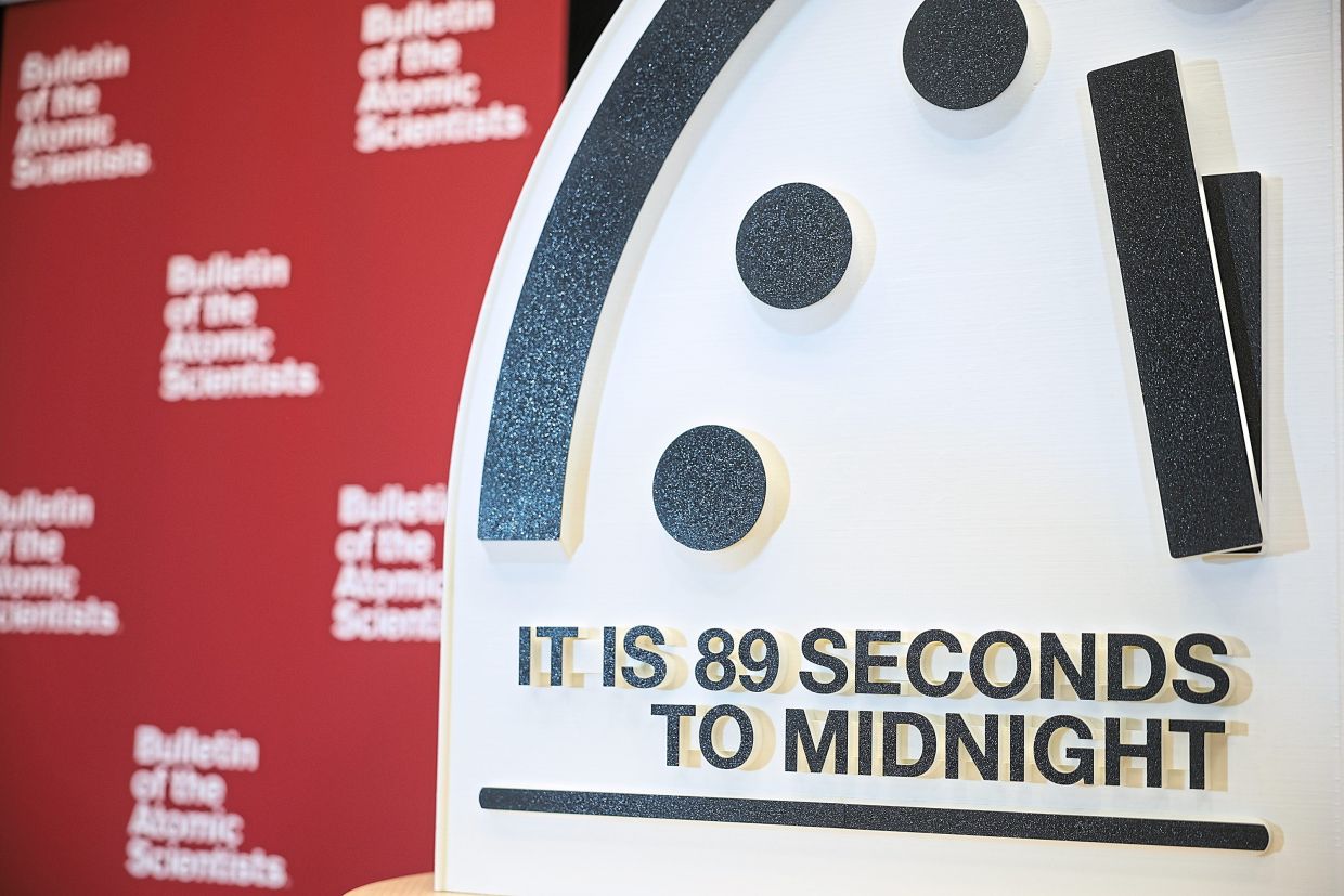Doomsday Clock: At our own peril