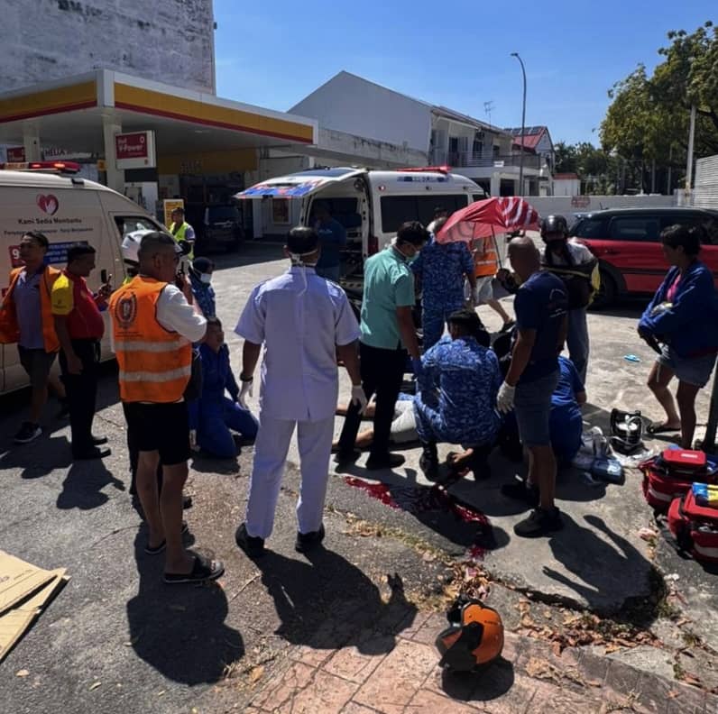 Dua maut dalam kemalangan libatkan tiga motosikal