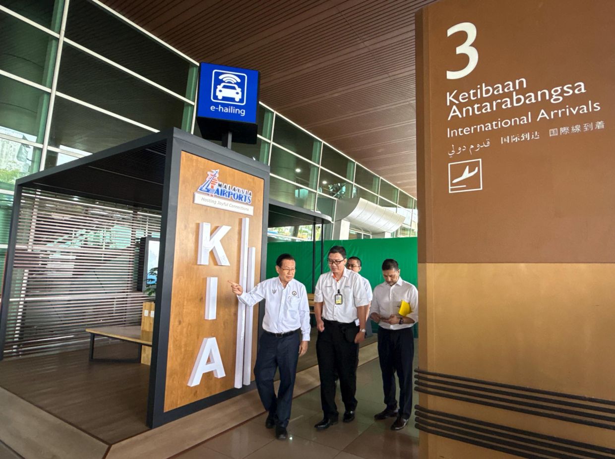 E-hailing waiting areas and toilets to get upgrades at Kuching airport