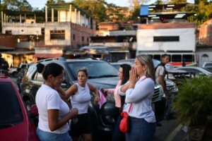 Families anxiously wait for prisoners to be released in Venezuela, just nine freed