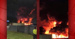 Fire engulfs oil waste processing plant in Banting