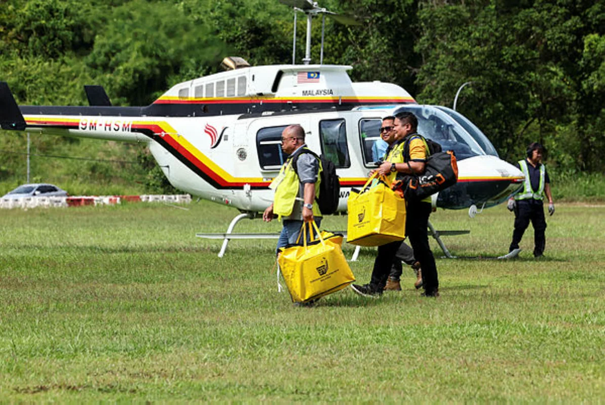 First ballot boxes arrive for Kinabatangan by-election count