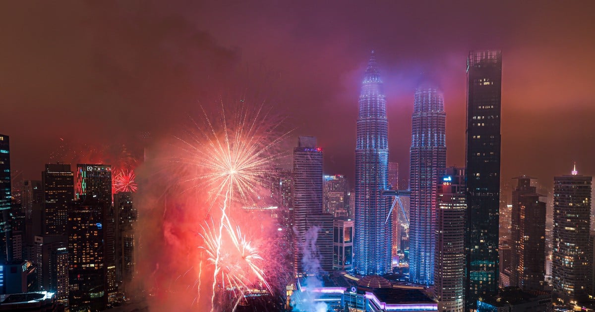 From KL to Sarawak, Malaysians celebrate 2026 with fireworks and festivities