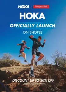 HOKA Launches First Online Store on Shopee Malaysia, Bringing Iconic Comfort and Performance to Local Shoppers