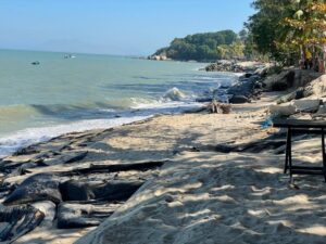 Hakisan pantai Koridor Utara Pulau Pinang fenomena semula jadi
