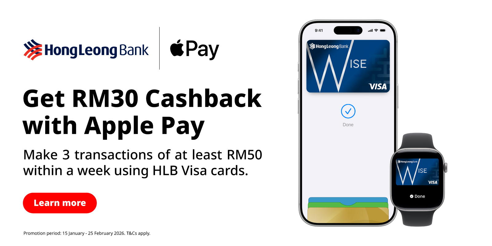 Hong Leong Bank Visa Cards Now Support Apple Pay in Malaysia