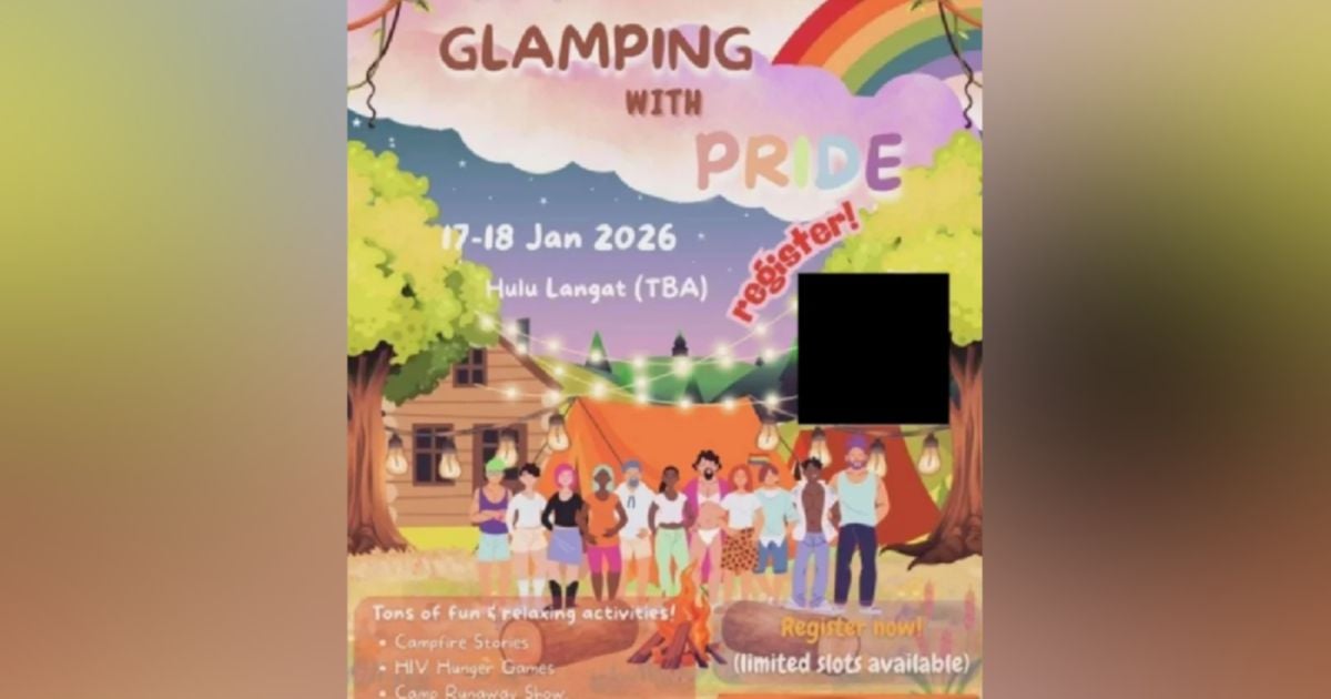 Hulu Langat residents lodge police report against 'Glamping With Pride' organisers