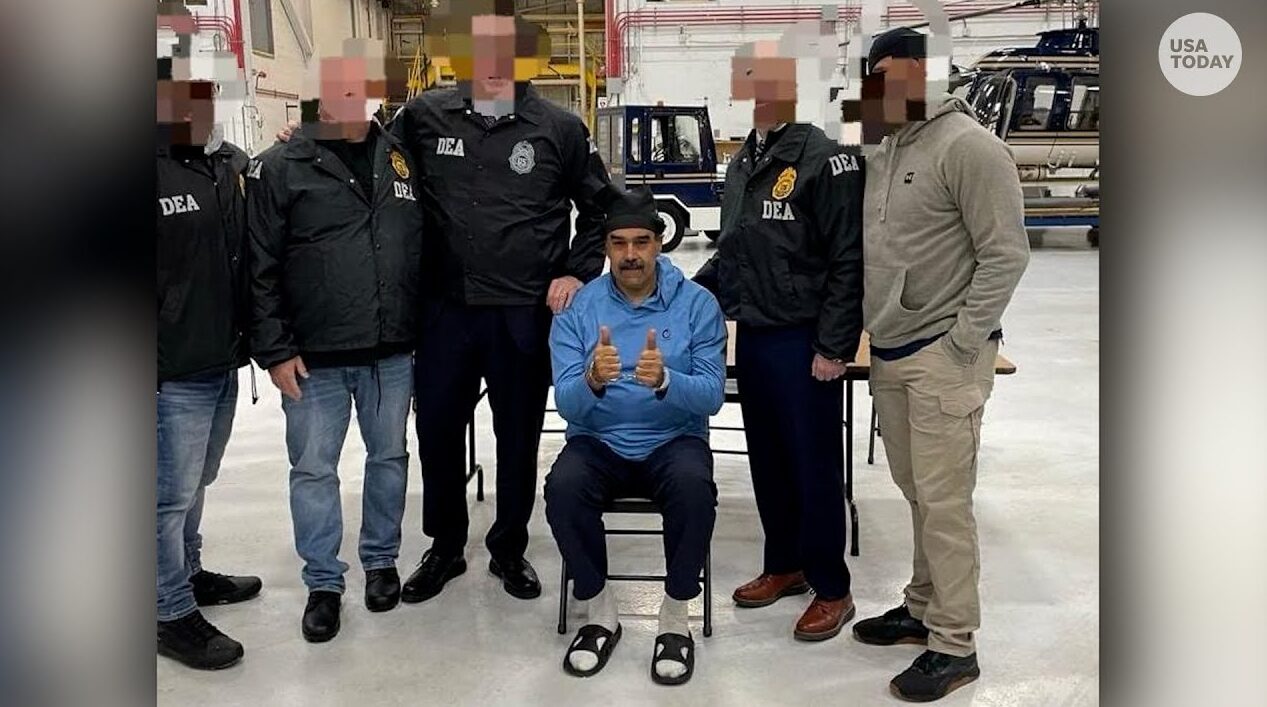 Imej Maduro bergari, ditutup mata mengejutkan rakyat Venezuela