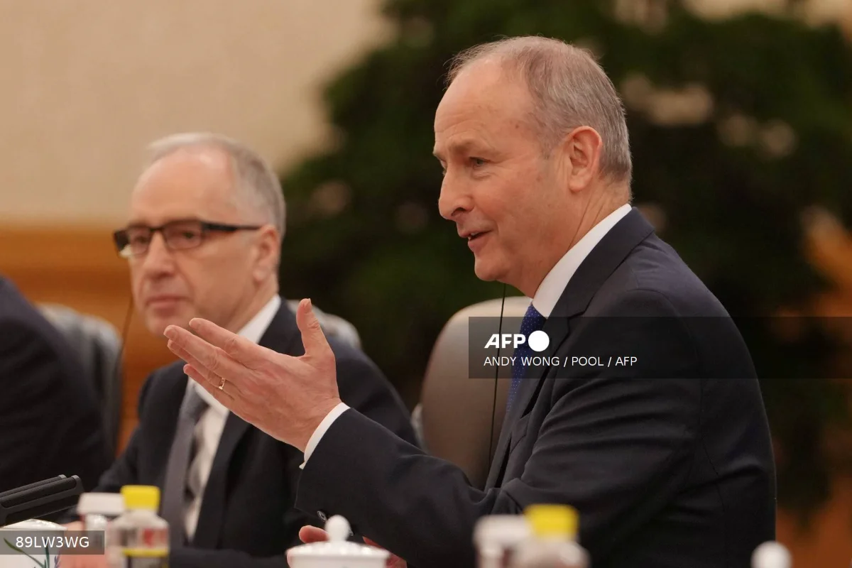 Irish PM urges open trade in Beijing talks with China's Xi