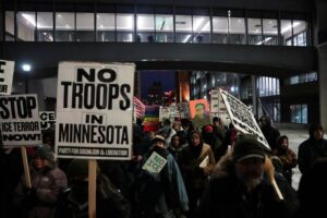 'It's time to start doing something.' Despite risks of violence, Minnesotans step up to take on ICE