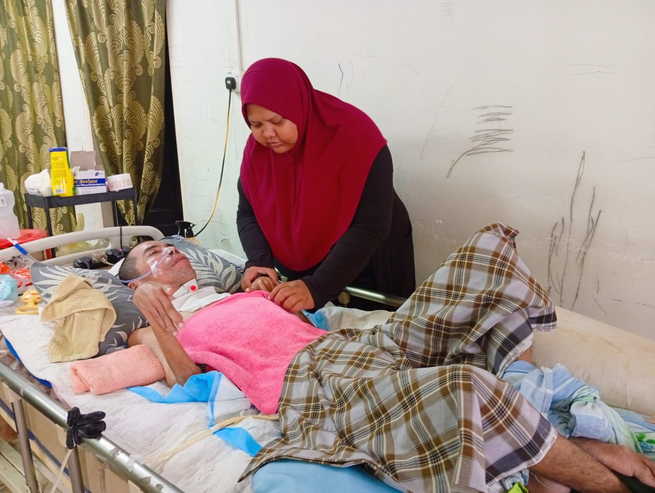 Lebih setahun terlantar sakit asma kronik