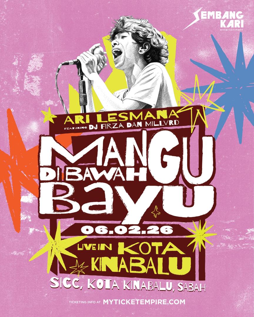 Mangu Di Bawah Bayu: Ari Lesmana temui peminat Sabah pada Februari 2026