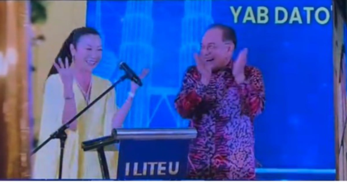 Michelle Yeoh's viral Wicked moment in KL with PM [WATCH]