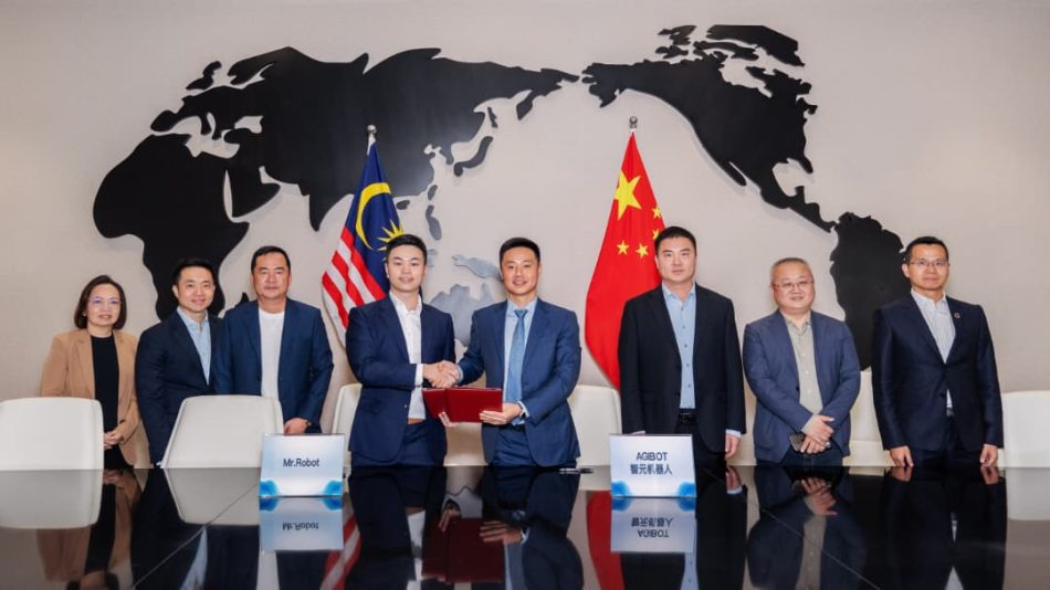 Mr. Robot – Bahagian Teknologi Mr DIY Umum Kerjasama Dengan Pengeluar Robot, Agibot