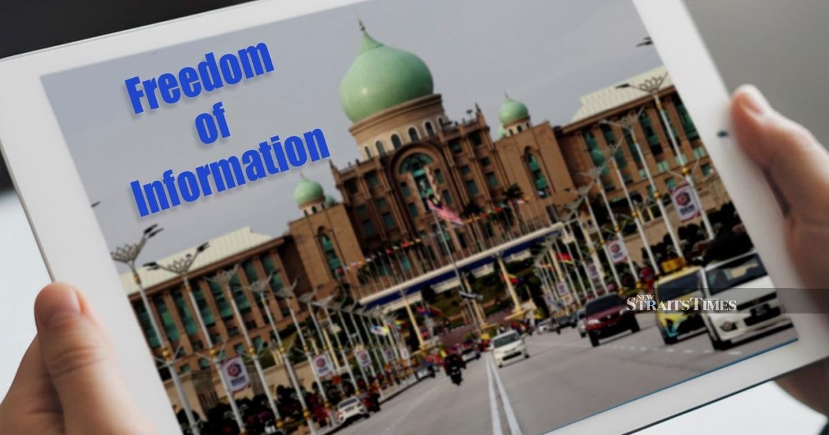 NST Leader: What does freedom of information entail?