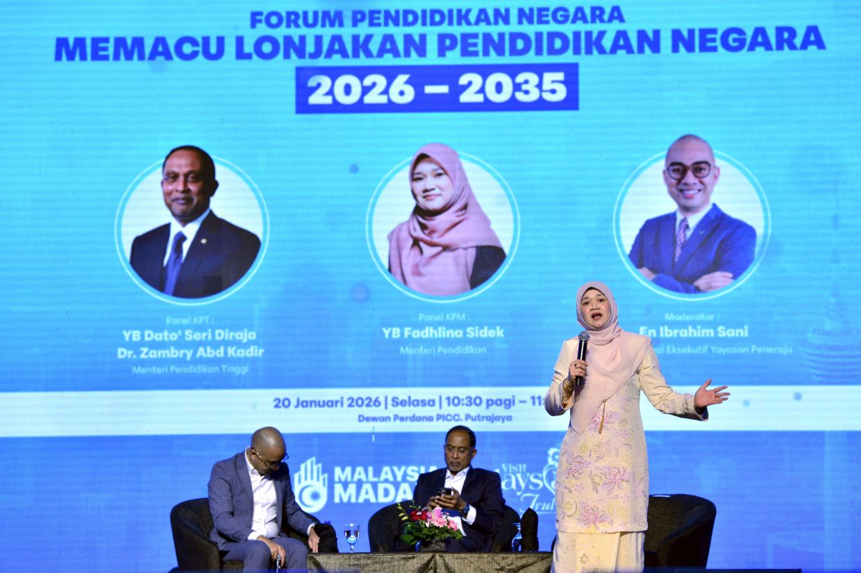 No return for UPSR and PT3 says Fadhlina