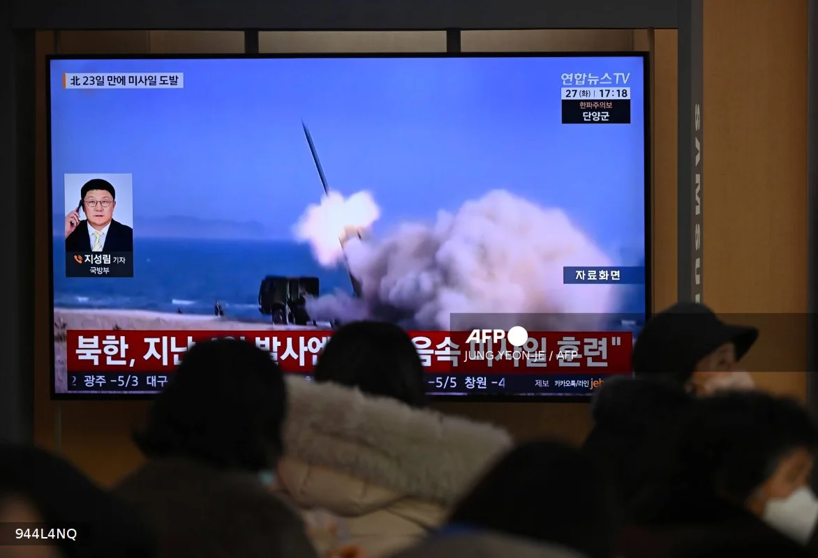 North Korea fires two ballistic missiles towards Sea of Japan