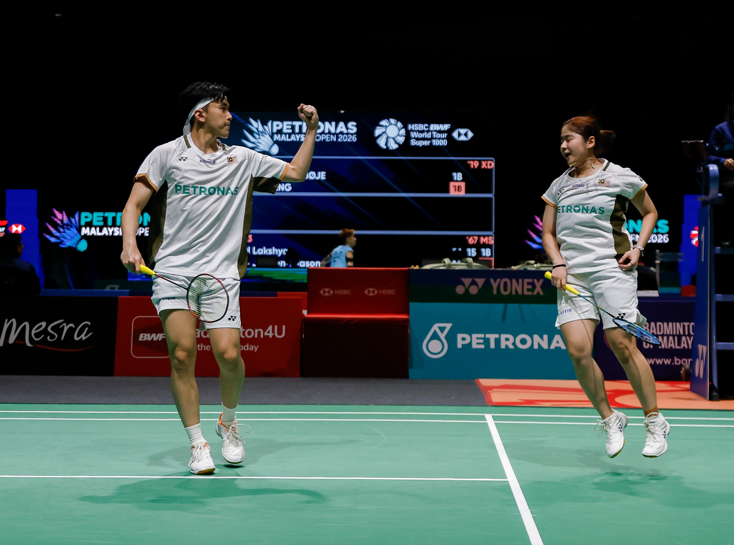 Pang Ron-Su Yin teruskan kemaraan ke pusingan kedua