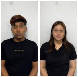 Pasangan kekasih seludup ganja langgar kereta polis