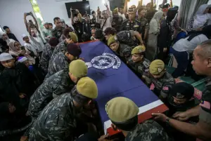 Pegawai kanan VAT 69 selamat dikebumikan di Ipoh selepas insiden latihan