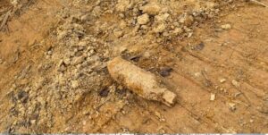 Pekerja terkejut bom sepanjang 58 cm di ladang sawit